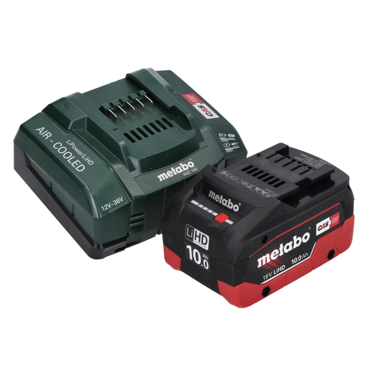 Marteau perforateur sur batterie Metabo KH 18 LTX BL 28 Q 18 V 3 J SDS plus sans balais + 1 batterie 10,0 Ah + chargeur + métaBOX