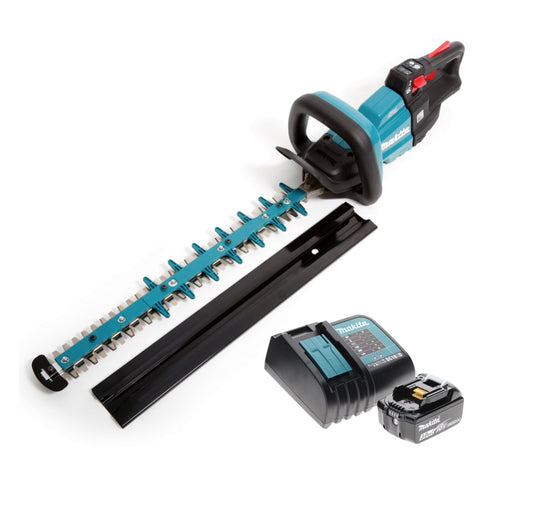 Makita DUH 502 SF taille-haie à batterie 18 V 50 cm brushless + 1x batterie 3,0Ah + chargeur