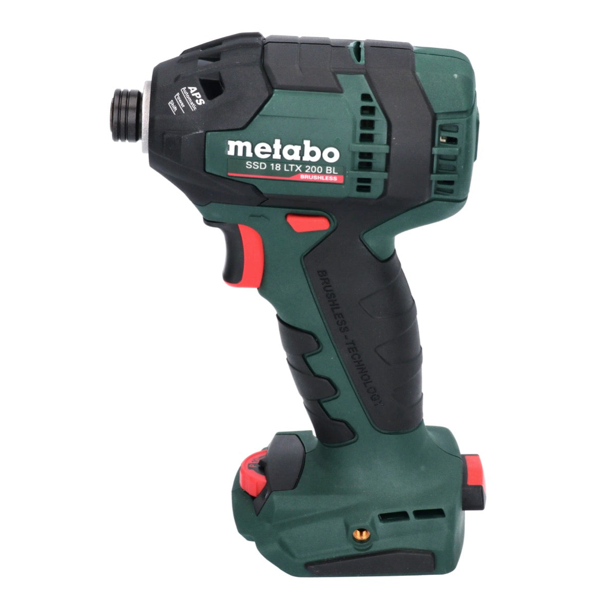 Metabo SSD 18 LTX 200 BL Akku Schlagschrauber 18 V 200 Nm 1/4" Brushless ( 602396800 ) + 2x Akku 4,0 Ah + Ladegerät + metaBOX