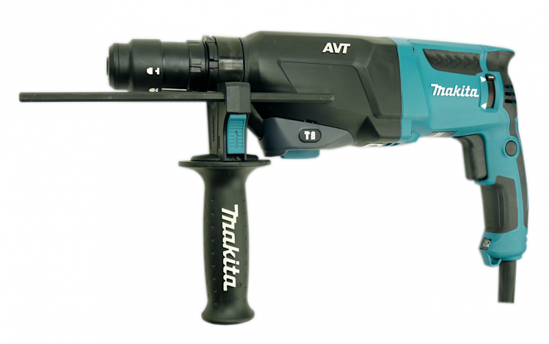 Makita HR 2611 FT Kombihammer für SDS-PLUS-Werkzeuge + Makita Koffer + Zubehörset - Toolbrothers