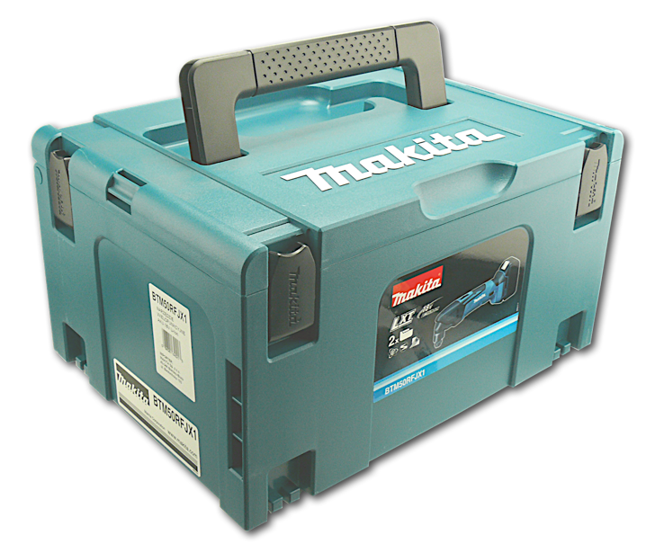 Makita MAKPAC 3 Transport Werkzeug Koffer inkl. 8 teiliges Werkzeugset für BTM DTM 40 / 50 - Toolbrothers