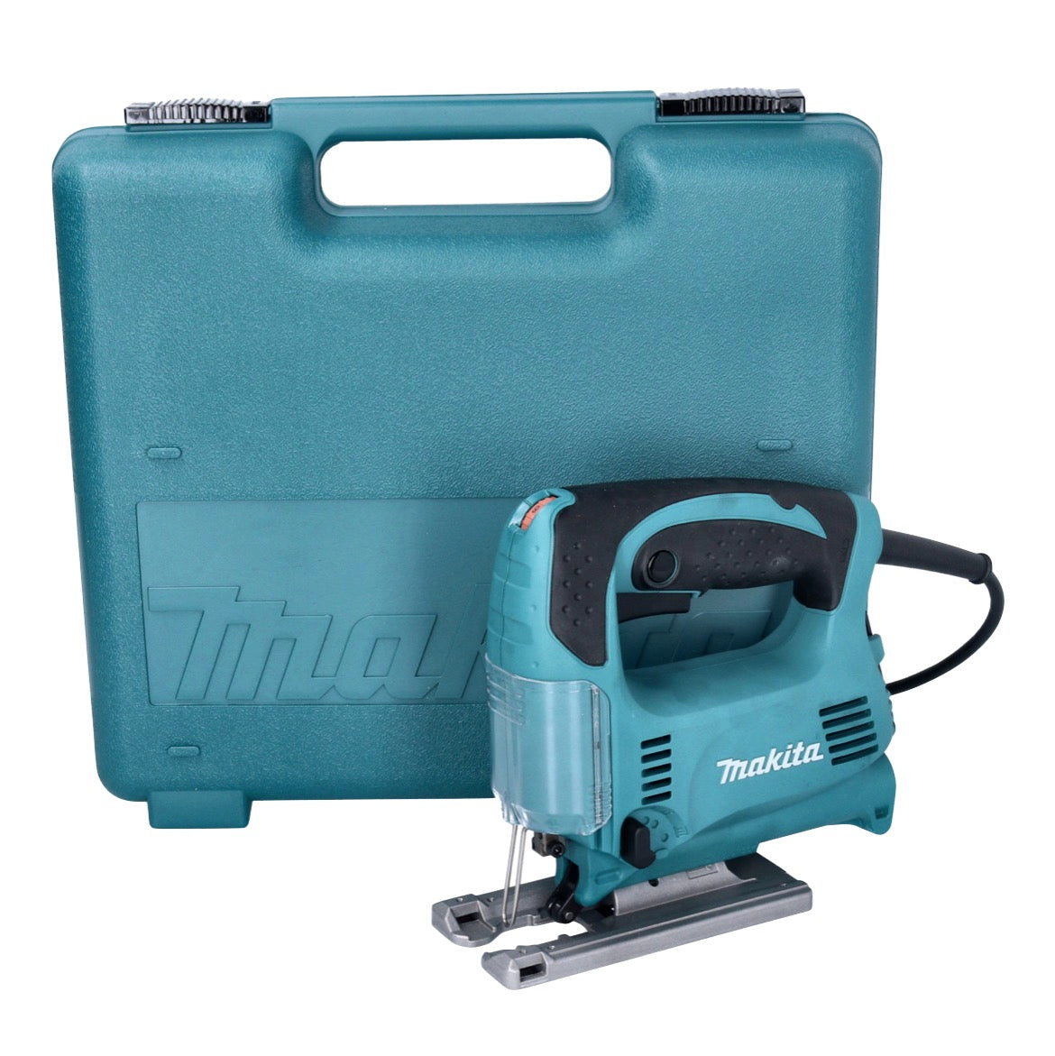 Makita 4329 K scie sauteuse à course pendulaire 450 watts 65 mm + coffret