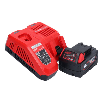 Milwaukee M18 BLPD2-601X Akku Schlagbohrschrauber 18 V 82 Nm Brushless + 1x Akku 6,0 Ah + Ladegerät + HD Box