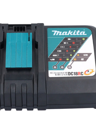 Kit d'alimentation Makita 18 V avec 2 batteries BL 1850 B 5,0 Ah + chargeur rapide DC 18 RC + Makpac (197624-2)