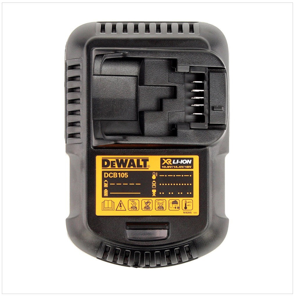 Dewalt DCB 105 Ladegerät 10,8V-18V für Li-Ion Akkus - Toolbrothers