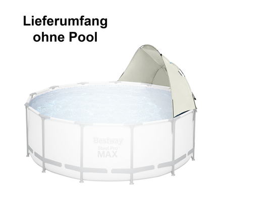 Tente solaire de toit de protection solaire pour piscine Bestway (58681) - sans piscine