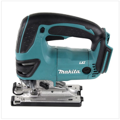 Makita DJV 180 Z Akku Stichsäge 18 V Solo - ohne Akku, ohne Ladegerät + 12x Makita Stichsägeblatt