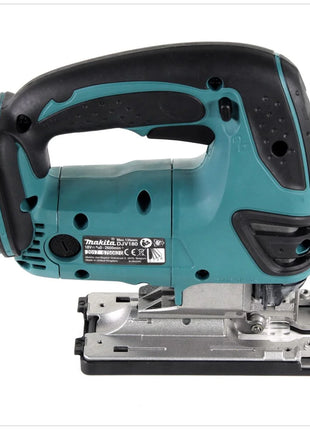 Makita DJV 180 Z Akku Stichsäge 18 V Solo - ohne Akku, ohne Ladegerät + 12x Makita Stichsägeblatt