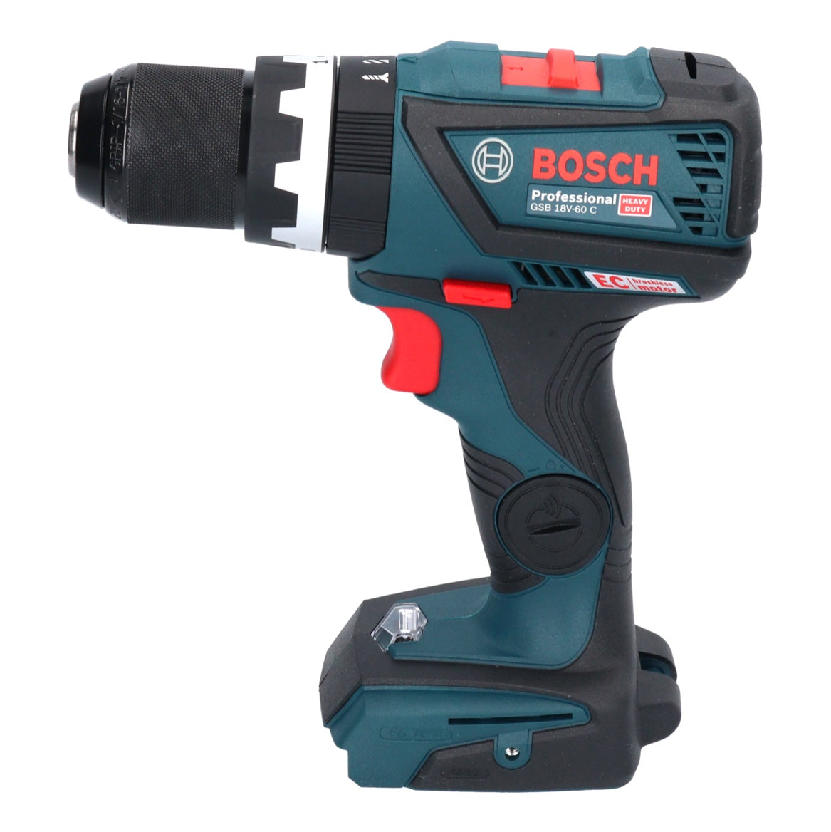 Bosch GSB 18V-60 C Professional Akku Schlagbohrschrauber 18 V 60 Nm Brushless + 2x Akku 2,0 Ah + Ladegerät + L-Boxx