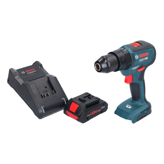 Bosch GSB 18V-55 Professional Akku Schlagbohrschrauber 18 V 55 Nm Brushless + 1x ProCORE Akku 4,0 Ah + Ladegerät - Toolbrothers