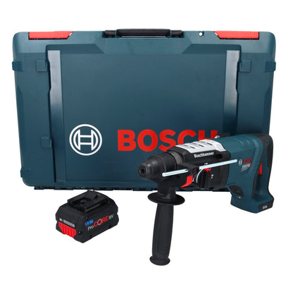 Bosch GBH 18V-28 DC Professional Akku Bohrhammer 18 V 3,4 J SDS Plus Brushless + 1x ProCORE Akku 5,5 Ah + XL-Boxx - ohne Ladegerät