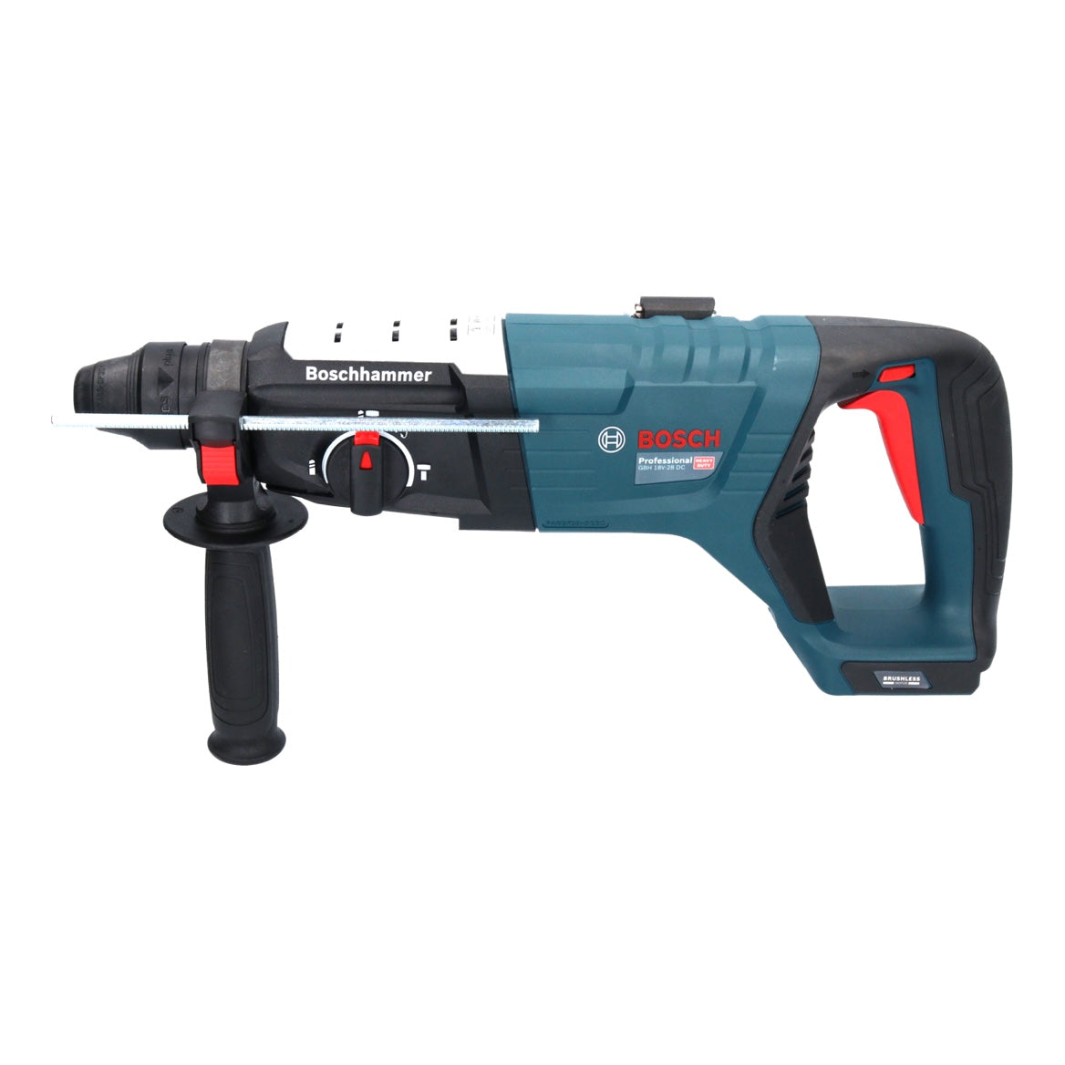 Bosch GBH 18V-28 DC Professional Akku Bohrhammer 18 V 3,4 J SDS Plus Brushless + 1x ProCORE Akku 5,5 Ah + Ladegerät + XL-Boxx