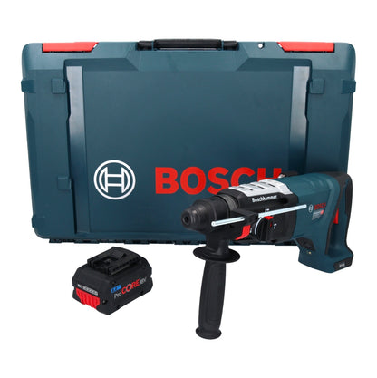 Bosch GBH 18V-28 DC Professional Akku Bohrhammer 18 V 3,4 J SDS Plus Brushless + 1x ProCORE Akku 8,0 Ah + XL-Boxx - ohne Ladegerät