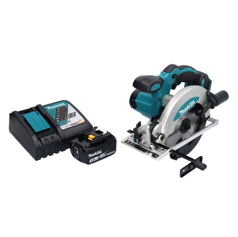 Makita DSS 610 RF1 Akku Handkreissäge 18 V 165 mm + 1x Akku 3,0 Ah + Ladegerät