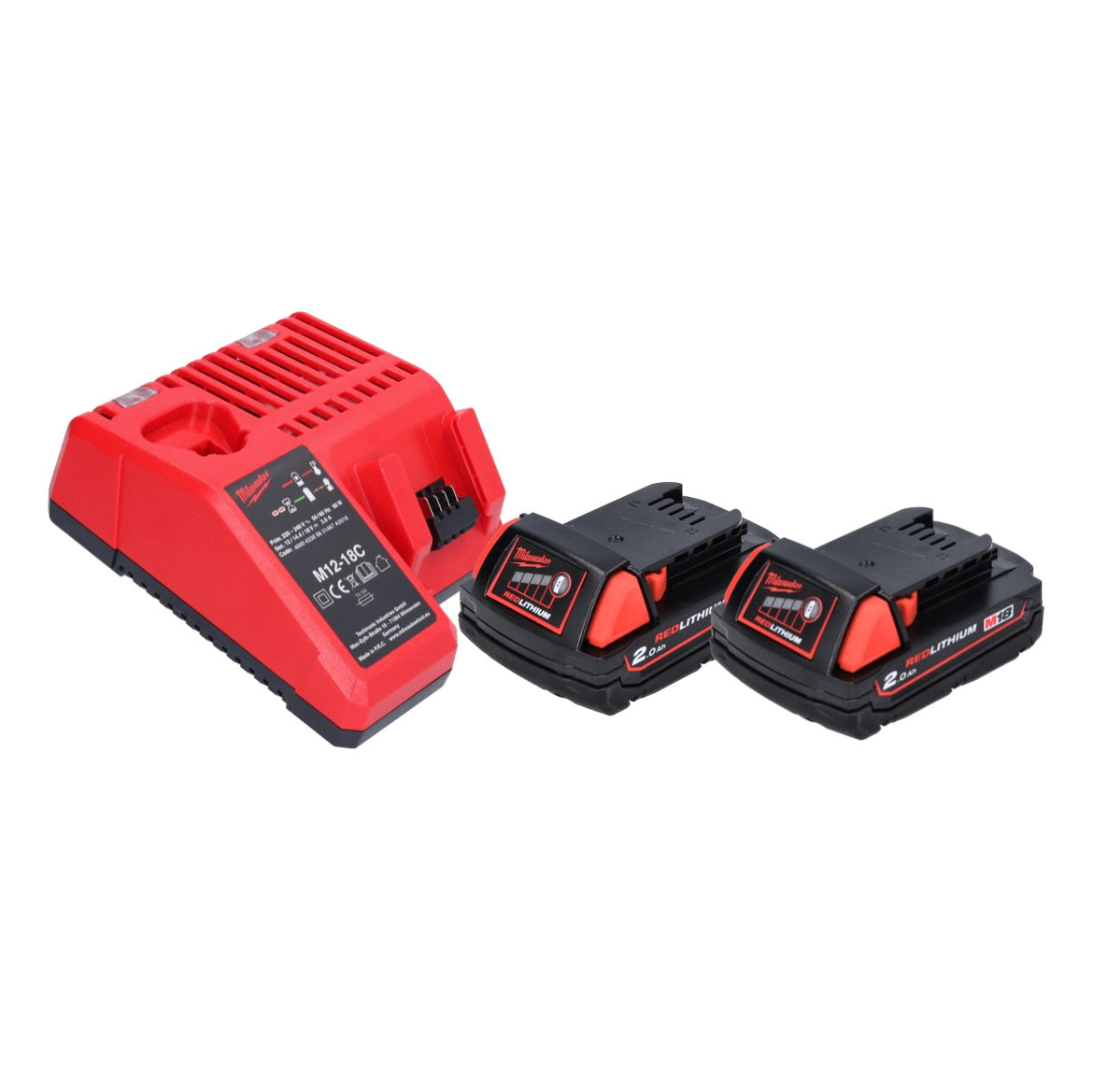 Perceuse à percussion sans fil Milwaukee M18 BPD-202C 18 V 60 Nm (4933443515) + 2x batteries 2,0 Ah + chargeur + mallette