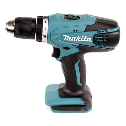 Makita DF 457 DWE 10 perceuse-visseuse sans fil 18 V 42 Nm série G + 2 batteries 1,5 Ah + chargeur + jeu de 101 embouts + mallette