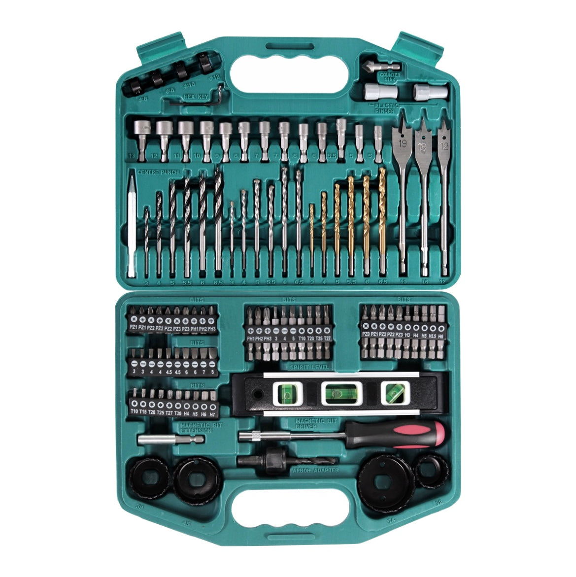 Makita DF 457 DWE 10 perceuse-visseuse sans fil 18 V 42 Nm série G + 2 batteries 1,5 Ah + chargeur + jeu de 101 embouts + mallette