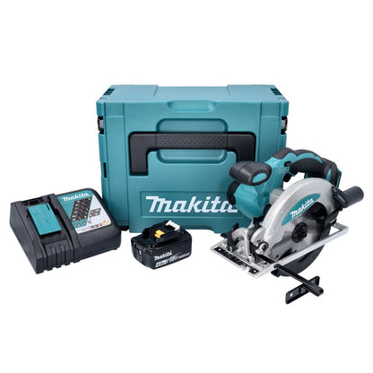 Scie circulaire sur batterie Makita DSS 610 RM1J 18 V 165 mm + 1x batterie 4,0 Ah + chargeur + Makpac