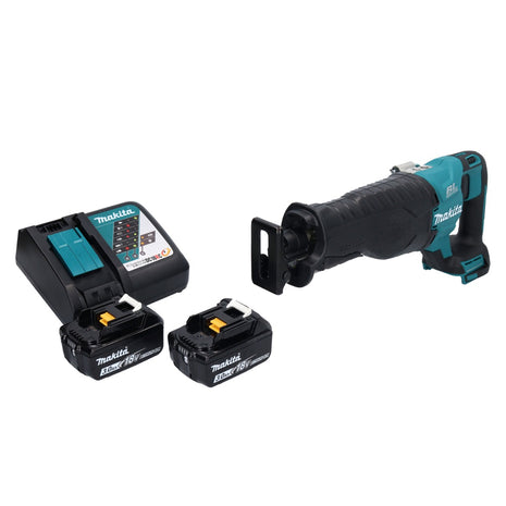 Makita DJR 187 RF Akku Reciprosäge Säbelsäge 18 V Brushless + 2x Akku 3,0 Ah + Ladegerät - Toolbrothers