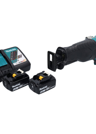 Makita DJR 187 RG Akku Reciprosäge Säbelsäge 18 V Brushless + 2x Akku 6,0 Ah + Ladegerät - Toolbrothers