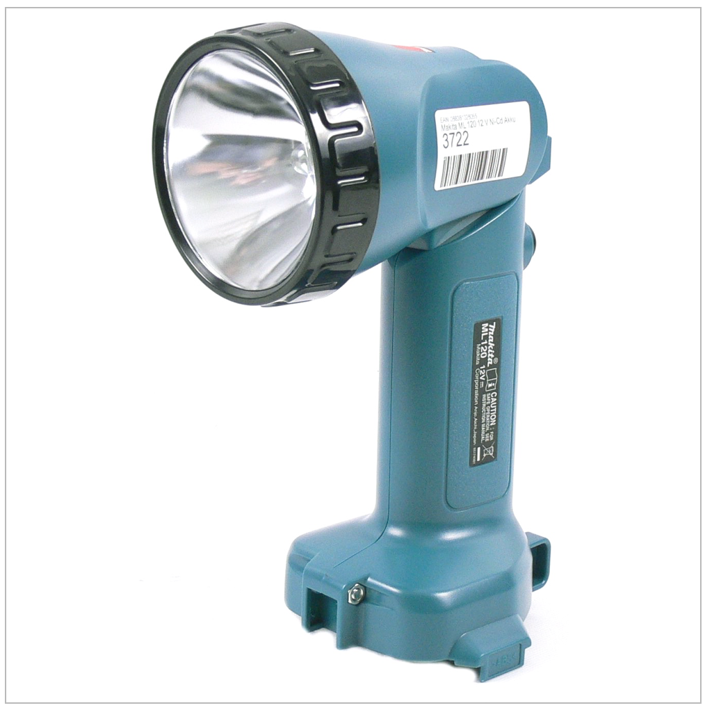 Makita ML 120 12 V Ni-Cd Akku Lampe Solo - nur das Gerät ohne Zubehör, ohne Akku, ohne Ladegerät - Toolbrothers