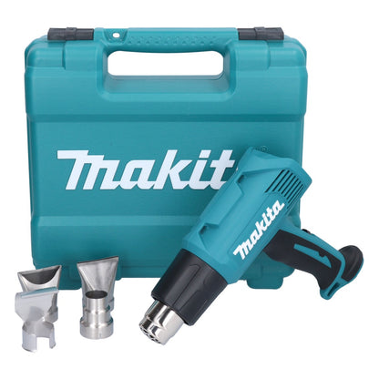 Makita HG 6030 K Heißluftgebläse 1800 W 50 - 600 °C + 4x Düse + Koffer