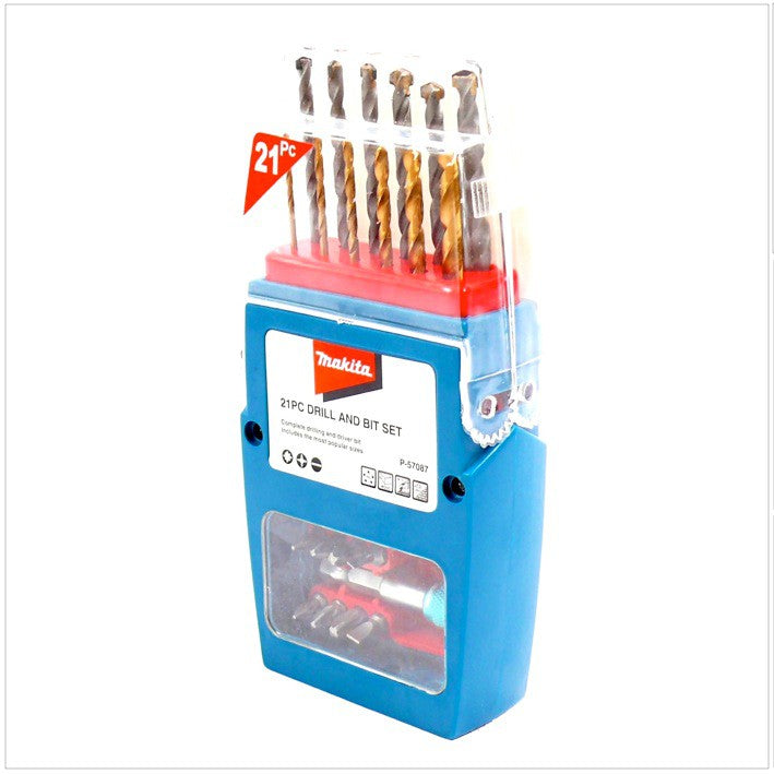 Makita 21 tlg. Bit & Bohrer Set P - 57087 - Toolbrothers