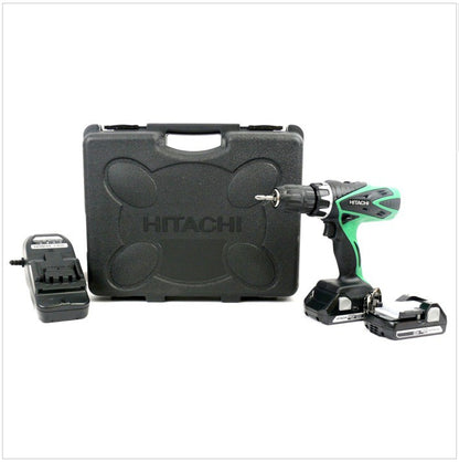 Hitachi DV 18 DSFL 18V Li-Ion Akku- Schlagbohrschrauber + 2x 2,5 Ah 18V Akku + Ladegerät + Koffer - Toolbrothers