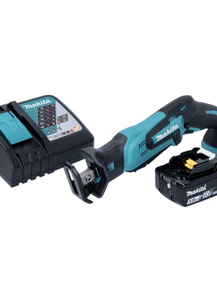 Makita DJR 185 RT1 batterie scie sabre Recipro 18 V + 1x batterie 5,0 Ah + chargeur