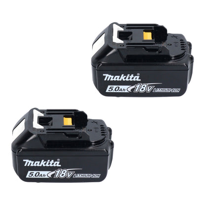 Tronçonneuse à batterie Makita DUC 356 TB 36 V (2x 18 V) 35 cm sans balais + 2x batterie 5,0 Ah - sans chargeur