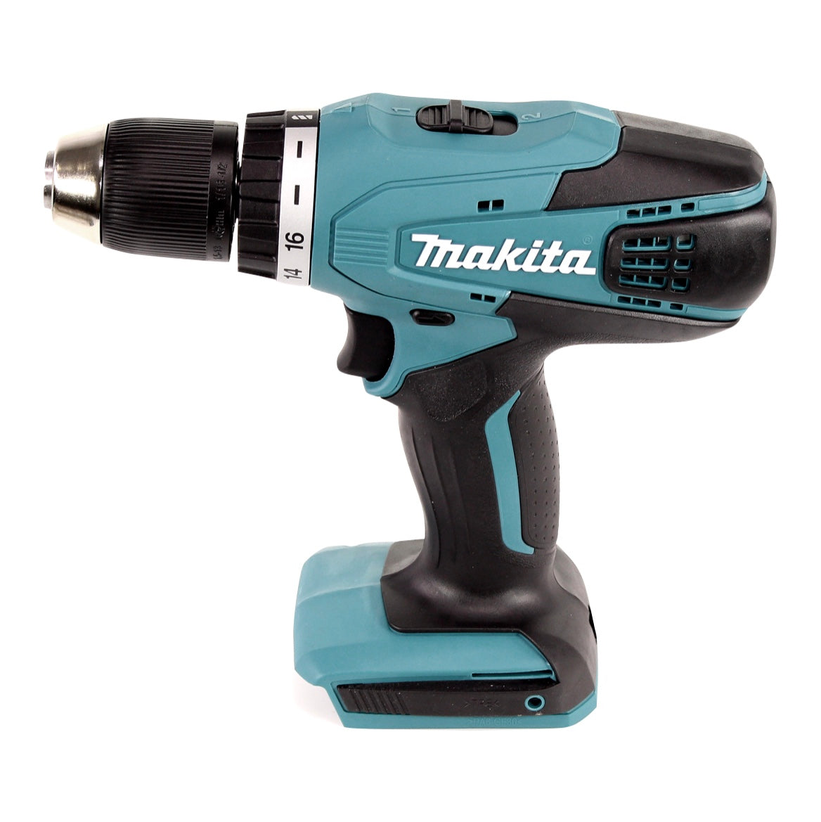 Makita DF 457 DWE Akku Bohrschrauber 18 V 42 Nm G-Serie + Makita UH 522 DZ Akku Heckenschere + 2x Akku 1,5 Ah + Ladegerät + 101 tlg. Bit Bohrer Set + Koffer