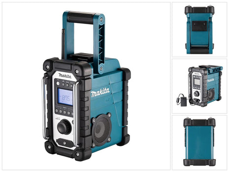 Makita DMR 116 Radio de chantier sur batterie 14,4 - 18 V AM FM AUX Solo - sans batterie, sans chargeur