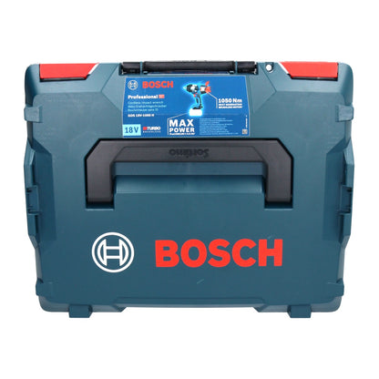 Clé à chocs rotative sans fil Bosch GDS 18V-1050 H 18 V 1050 Nm 3/4" Biturbo brushless + 2x batterie ProCORE 8,0 Ah + chargeur + L-Boxx (06019J8502)