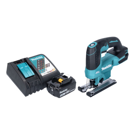 Makita DJV 184 RF1 Akku Pendelhub Stichsäge 18 V Brushless + 1x Akku 3,0 Ah + Ladegerät - Toolbrothers