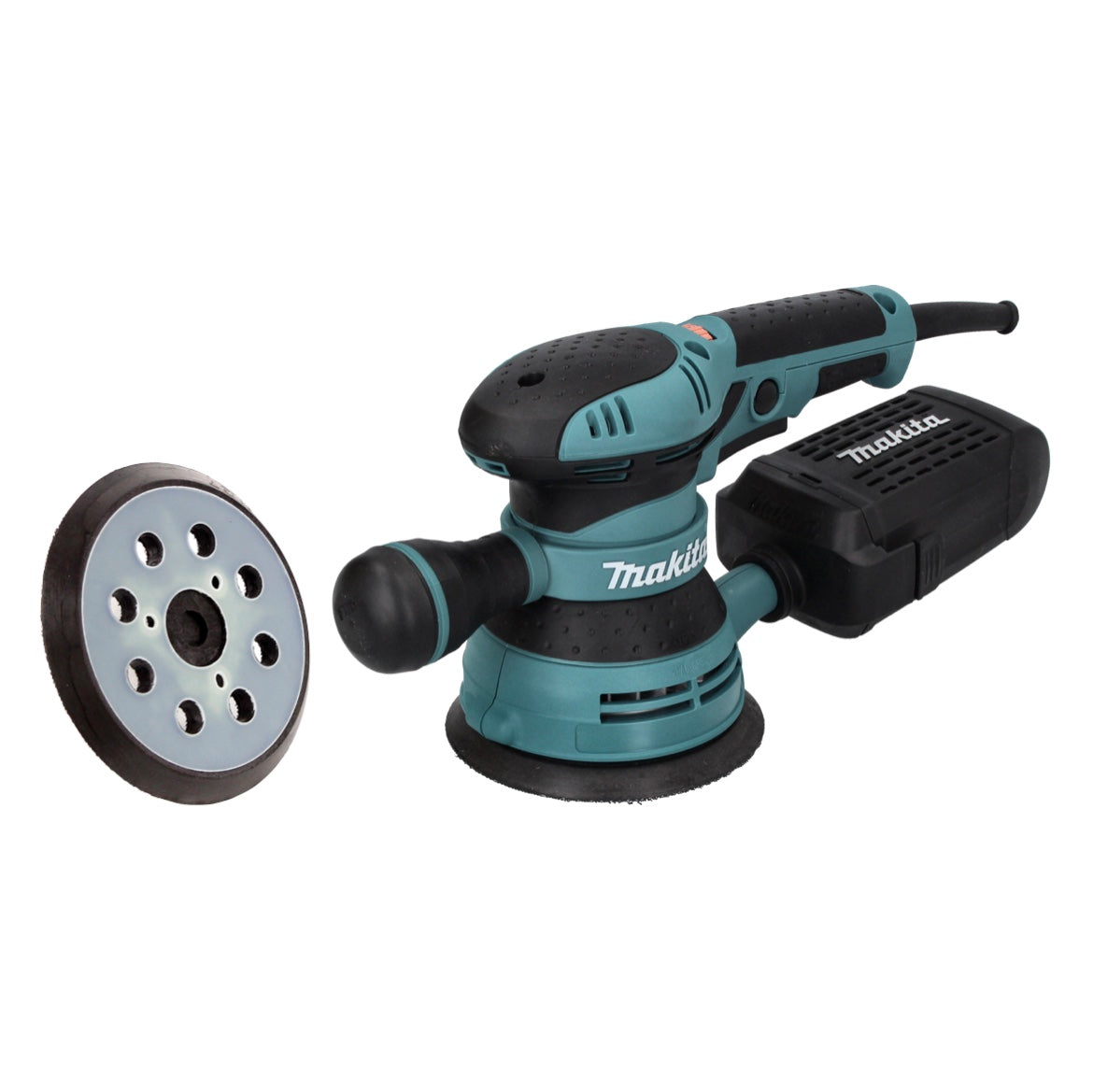 Makita BO 5041 Exzenterschleifer / Schleifmaschine 300 W 125 mm + Schleifteller - Toolbrothers