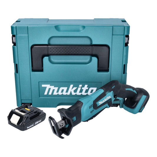 Makita DJR 185 A1J Akku Recipro Säbelsäge 18 V + 1x Akku 2,0 Ah + Makpac - ohne Ladegerät