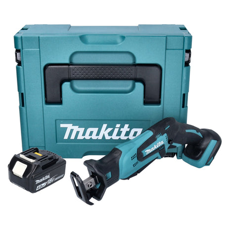 Makita DJR 185 M1J batterie Scie sabre Recipro 18 V + 1x batterie 4,0 Ah + Makpac - sans chargeur