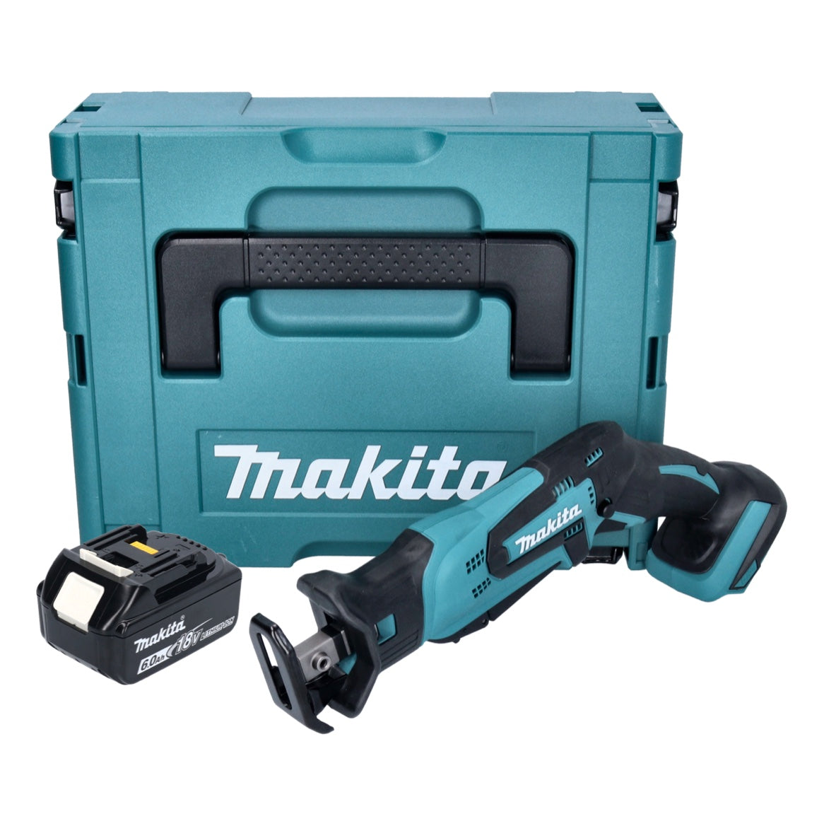 Makita DJR 185 G1J batterie Scie sabre Recipro 18 V + 1x batterie 6,0 Ah + Makpac - sans chargeur