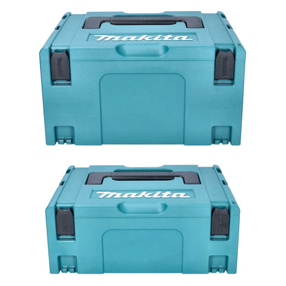 Makita Makpac Set Gr. 1 + 2 + 3 + 4 Transportbox und Werkzeugkiste