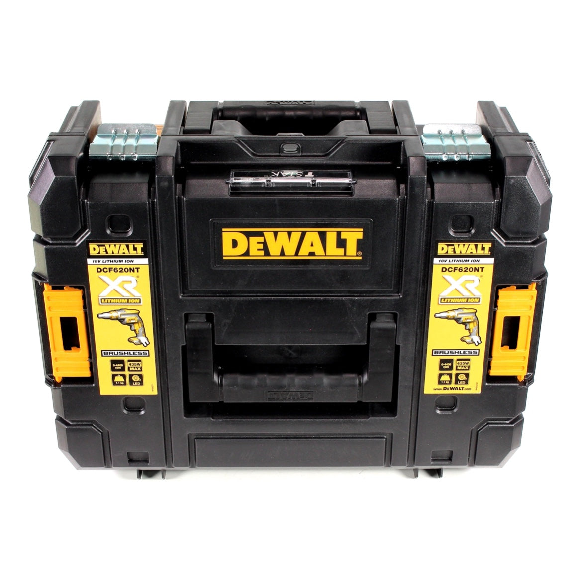 Visseuse pour cloisons sèches sans fil DeWalt DCF 620 P2K 18 V 30 Nm sans balais + 2 batteries 5,0 Ah + chargeur + chargeur + TSTAK