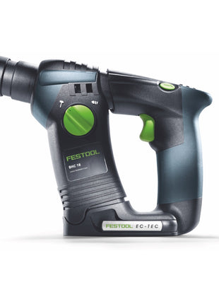 Festool BHC 18 HPC 4,0 I-Plus Promo 21 Akku Bohrhammer 18 V 25 Nm 1,8 J SDS Plus Brushless ( 577206 ) + 2x Akku 4,0 Ah + Ladegerät + Bohrstaubdüse + Systainer - Toolbrothers