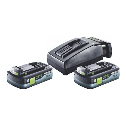 Festool BHC 18 HPC 4,0 I-Plus Promo 21 Akku Bohrhammer 18 V 25 Nm 1,8 J SDS Plus Brushless ( 577206 ) + 2x Akku 4,0 Ah + Ladegerät + Bohrstaubdüse + Systainer - Toolbrothers