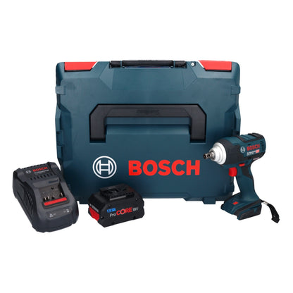 Bosch GDS 18V-300  Akku Schlagschrauber 18 V 300 Nm 1/2" Brushless + 1x ProCORE Akku 8,0 Ah + Ladegerät + L-Boxx