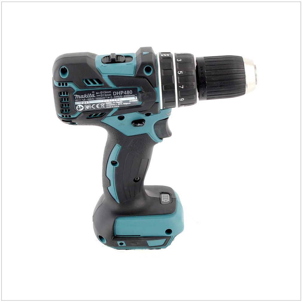 Makita DHP 480 Z Akku Schlagbohrschrauber 18 V 54Nm Solo - ohne Zubehör - Toolbrothers