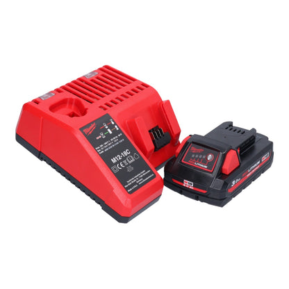 Milwaukee M18 BHG-301 Akku Heißluftgebläse 18 V 470 °C + 1x Akku 3,0 Ah + Ladegerät - Toolbrothers