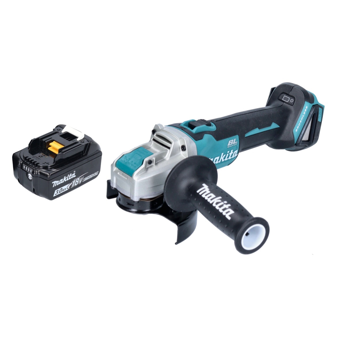 Makita DGA 521 F1X1 Meuleuse d'angle sur batterie 18 V 125 mm X-LOCK Brushless + 1x batterie 3,0 Ah - sans chargeur