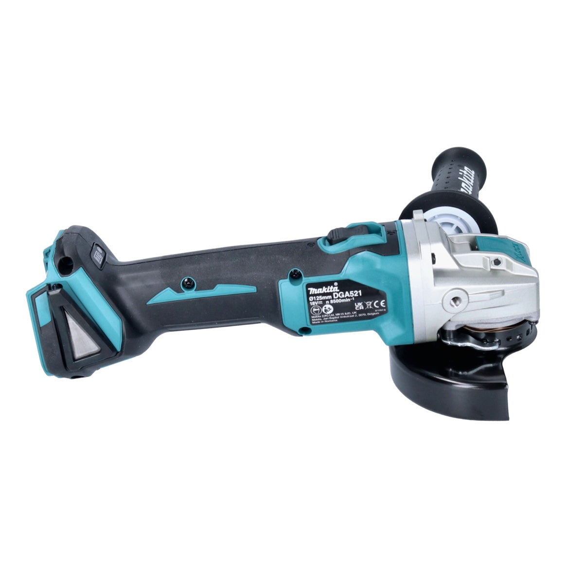 Makita DGA 521 RTX1 Meuleuse d'angle sur batterie 18 V 125 mm X-LOCK brushless + 2x batteries 5,0 Ah + chargeur