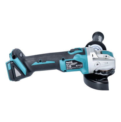 Makita DGA 521 RTX1 Meuleuse d'angle sur batterie 18 V 125 mm X-LOCK brushless + 2x batteries 5,0 Ah + chargeur