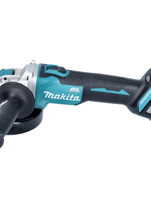 Makita DGA 521 T1X1J Meuleuse d'angle sur batterie 18 V 125 mm X-LOCK Brushless + 1x batterie 5,0 Ah + Makpac - sans chargeur