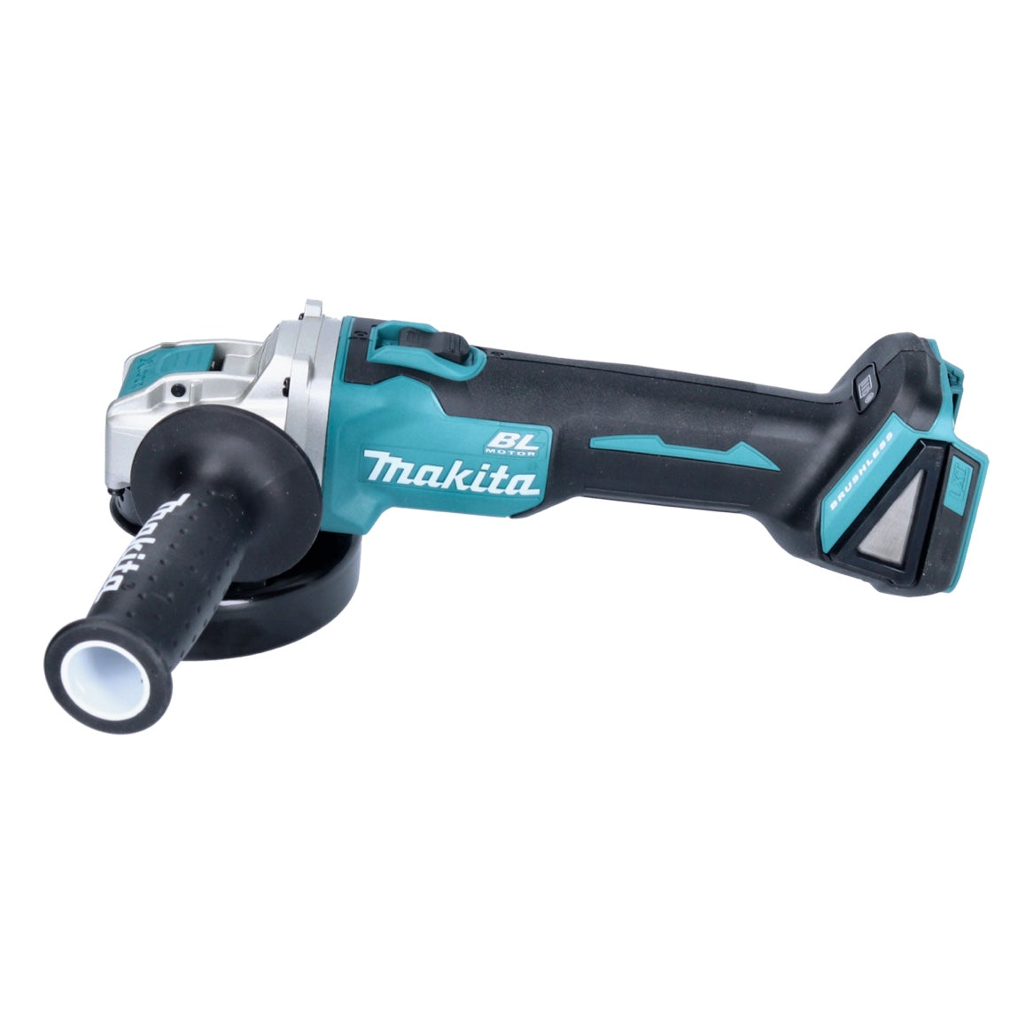 Makita DGA 521 RTX1J Akku Winkelschleifer 18 V 125 mm X-LOCK Brushless + 2x Akku 5,0 Ah + Ladegerät + Makpac